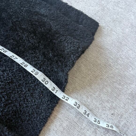 Max Mara Short Black Wool Teddy Coat - Picture 4 of 6